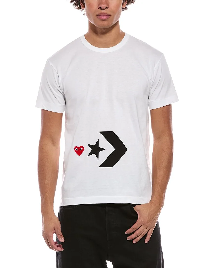 Play Together Converse T-Shirt by Comme Des Garcons Play