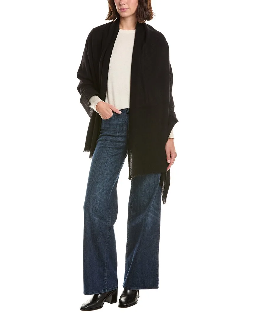 Plain Weave Solid Cashmere Wrap