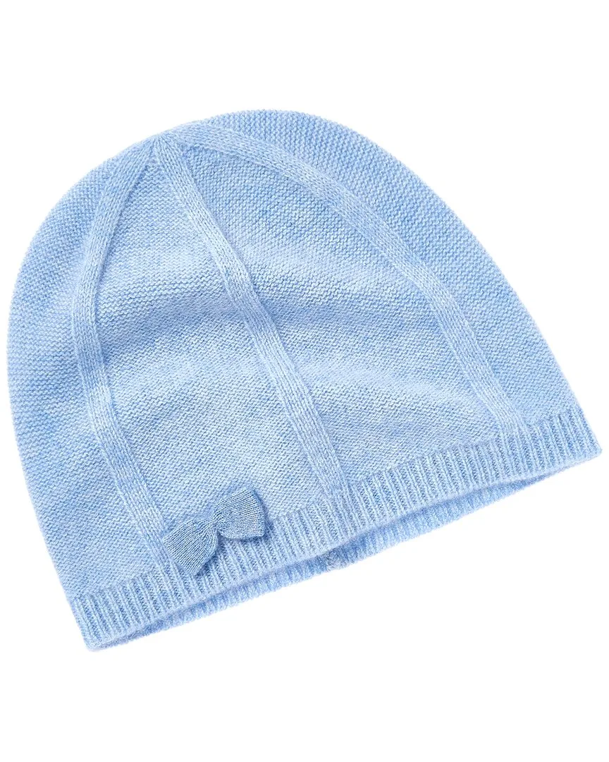 Bow Cashmere Beanie by Phenix
