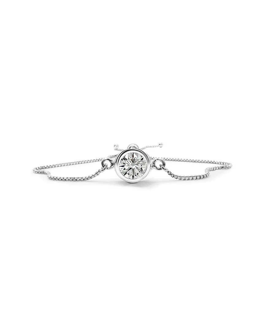Silver 1.00 ct. tw. Lab-Grown Diamond Bracelet by Superjeweler