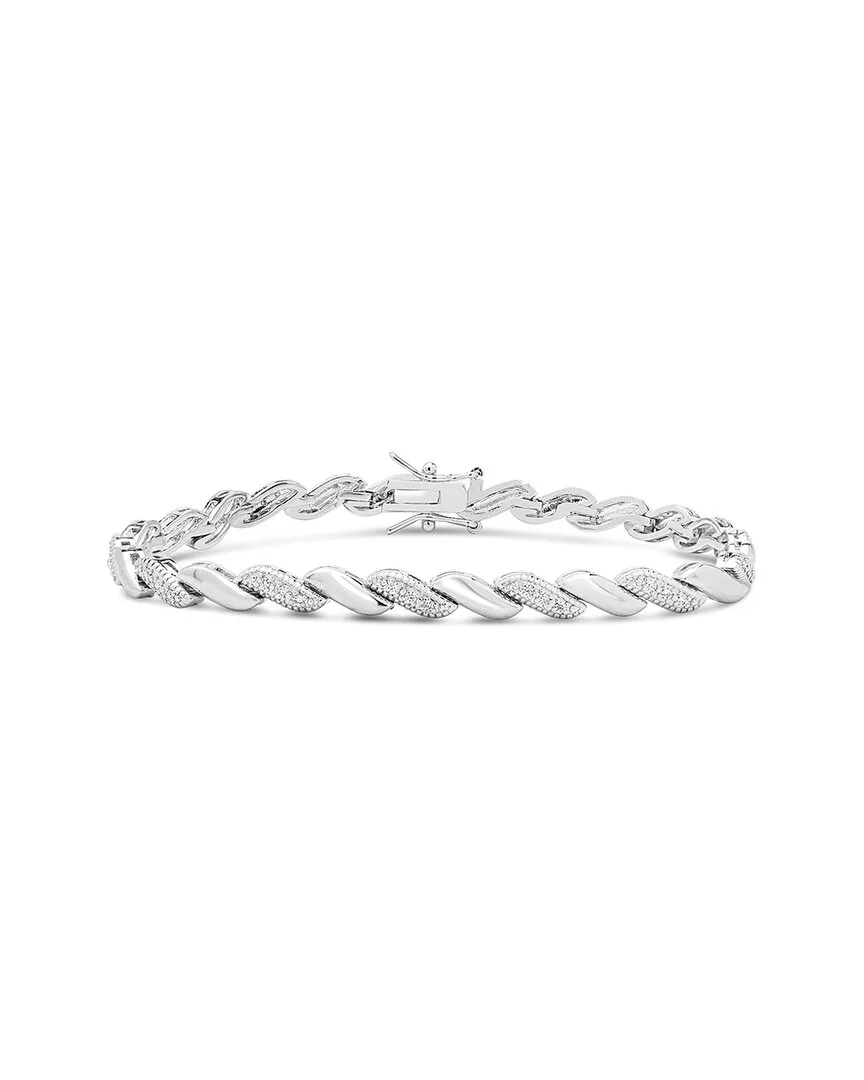 Jaclyn Smith Platinum Plated 1.00 ct. tw. Lab-Grown Moissanite Bracelet by Smith