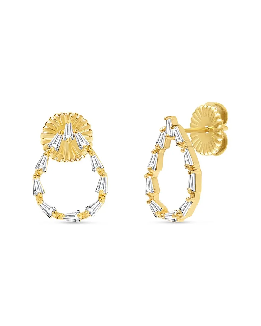 Plated Earrings by Bruno Magli
