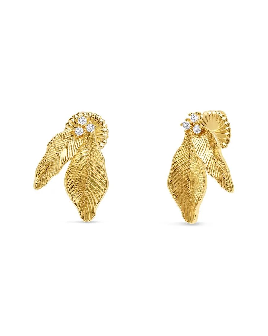 Plated Earrings by Bruno Magli