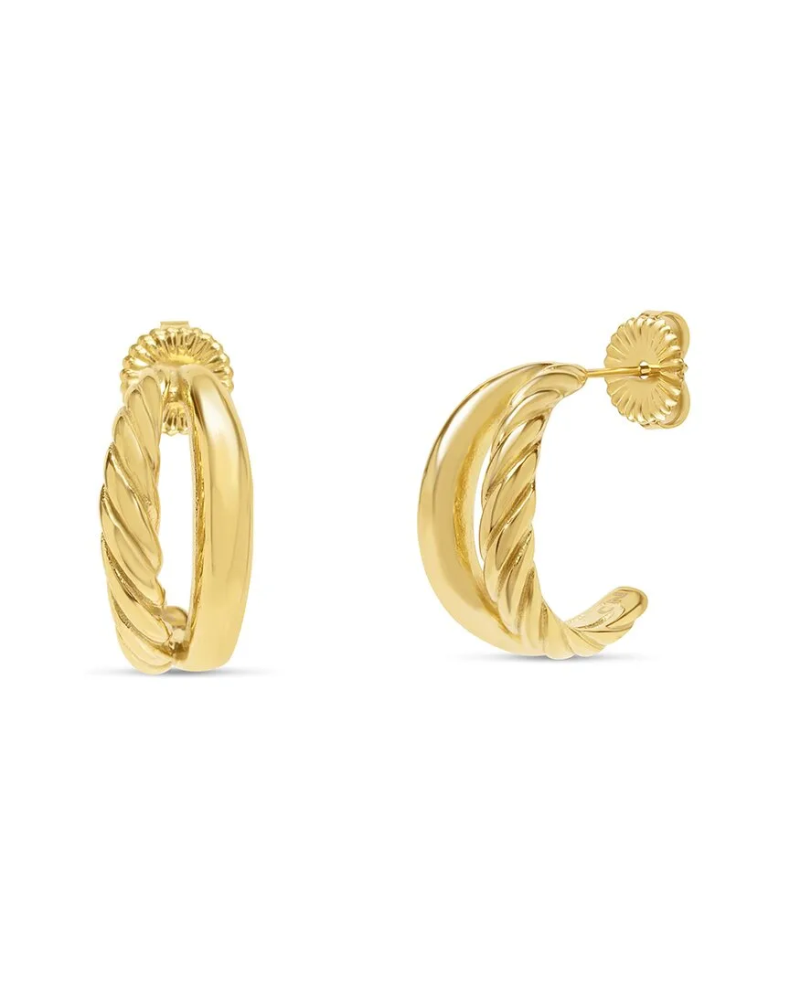 Plated Earrings by Bruno Magli