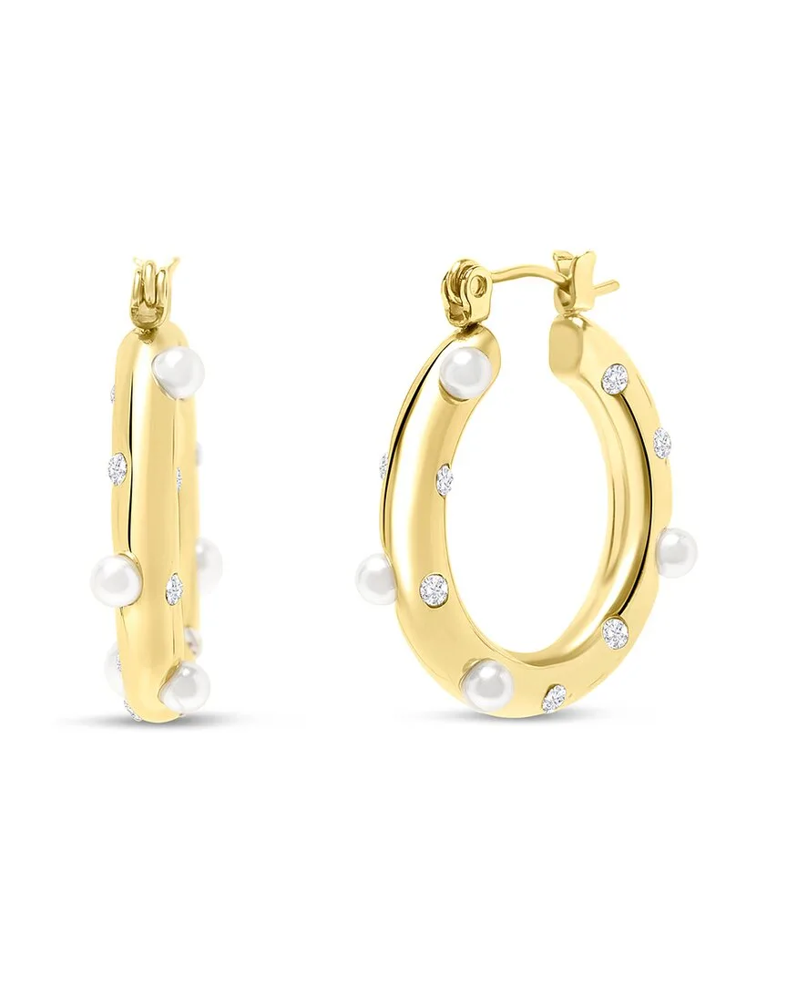 Plated Earrings by Bruno Magli