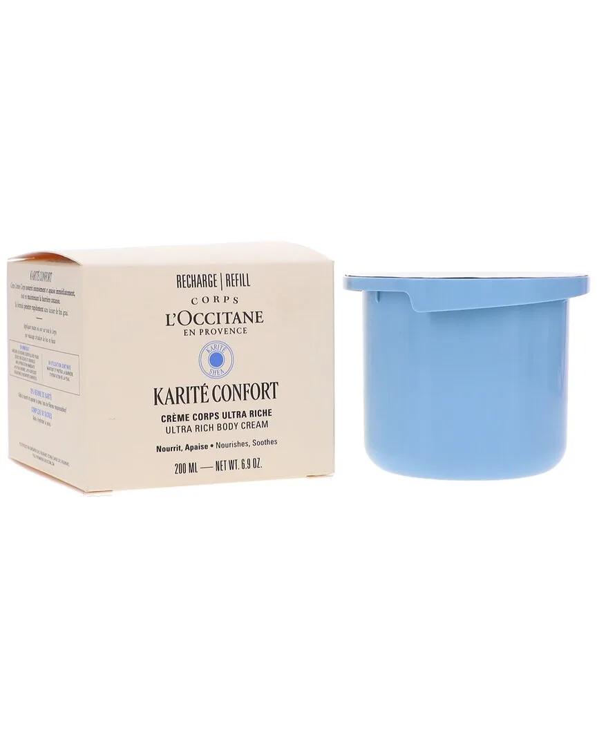 6.9Oz Karite Confort Ultra Rich Body Cream Refill by L'Occitane