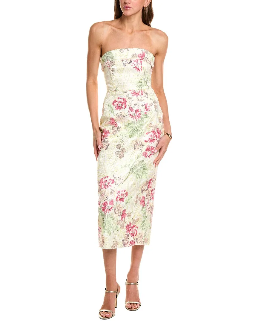 Greta Strapless Midi Dress by Elliatt