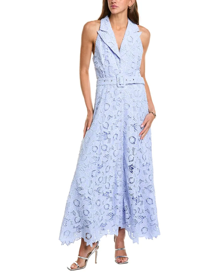 Lacy Collared Maxi Dress by Elliatt