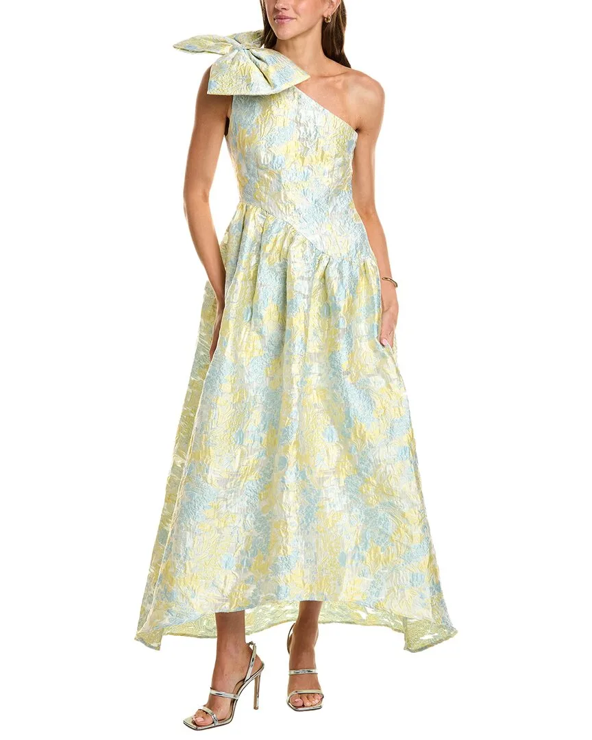 Penelope Asymmetrical Hi-Lo Gown by Elliatt