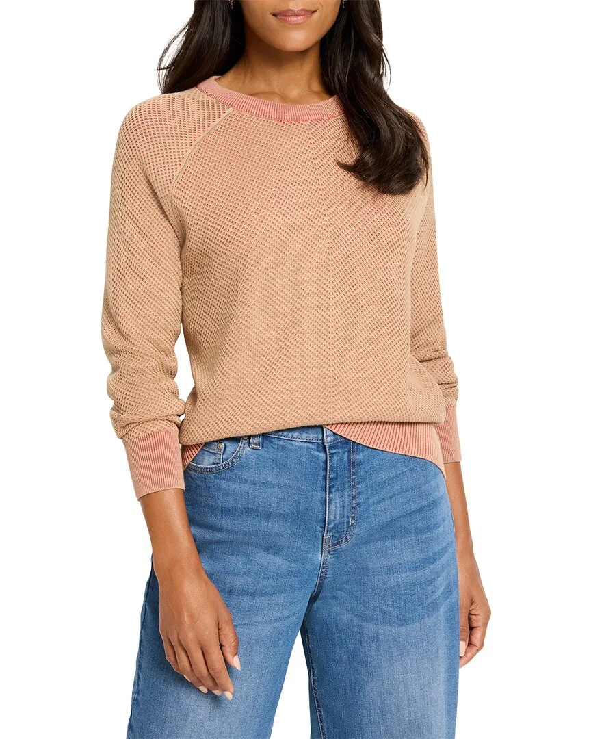 Textured Cotton Sweater by Nic+Zoe