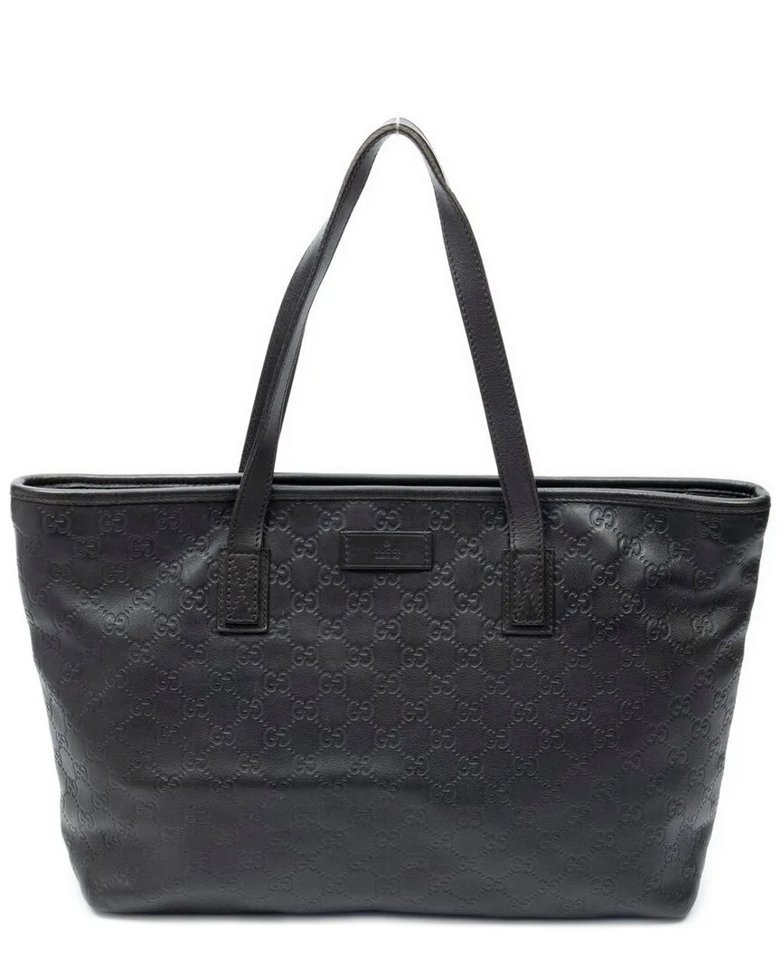 Guccissima Leather Large Zip Shopping Tote (authentic Pre-Loved) by Gucci
