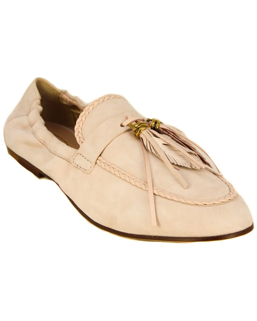Double T Suede Moccasin by Tod's