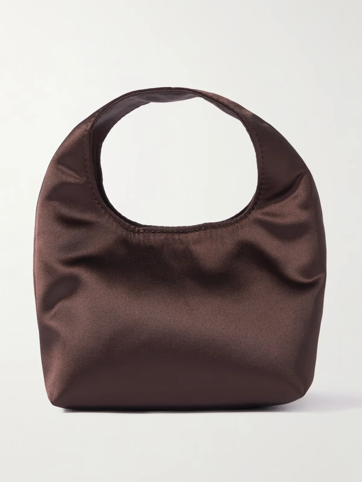 - Kenzie Mini Recycled-satin Clutch -