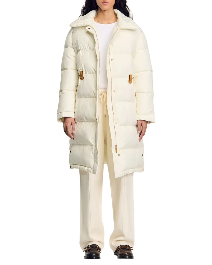 Basic Quilted Down Jacket by Sandro