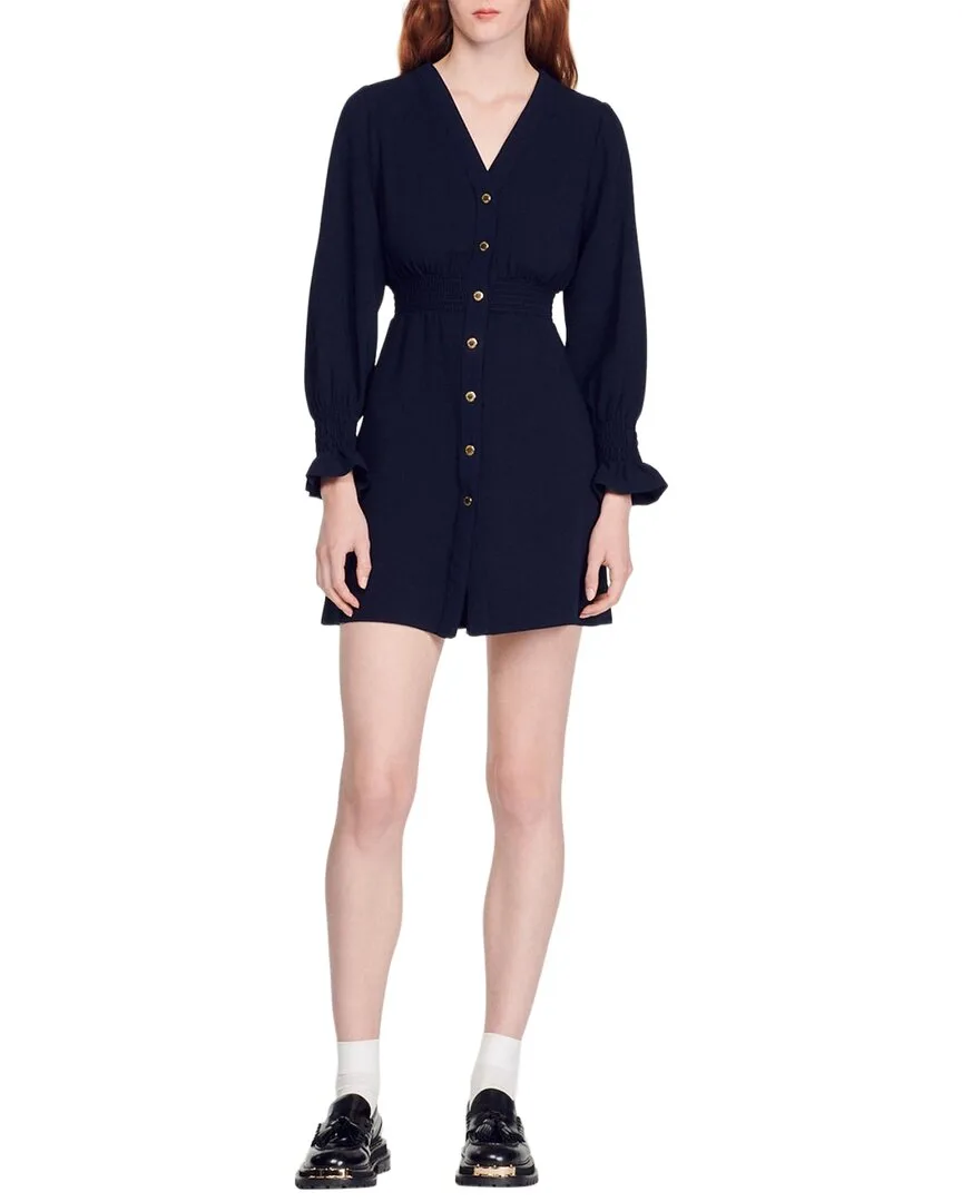 Tailored Woven Dress by Sandro