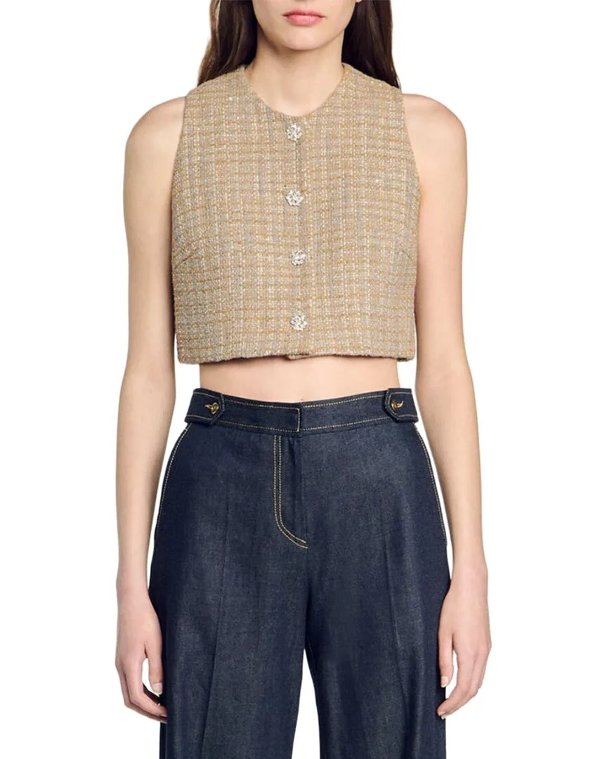 Cropped Top by Sandro