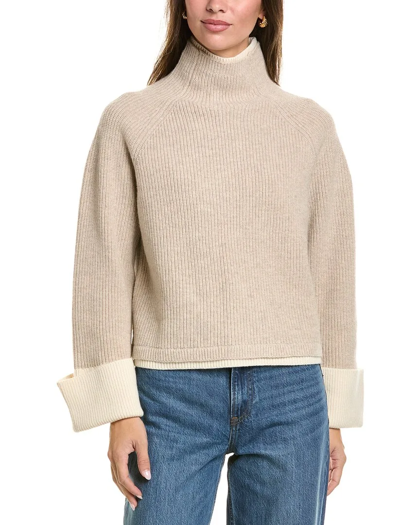 Ilaria Turtleneck Wool Sweater by rag & bone