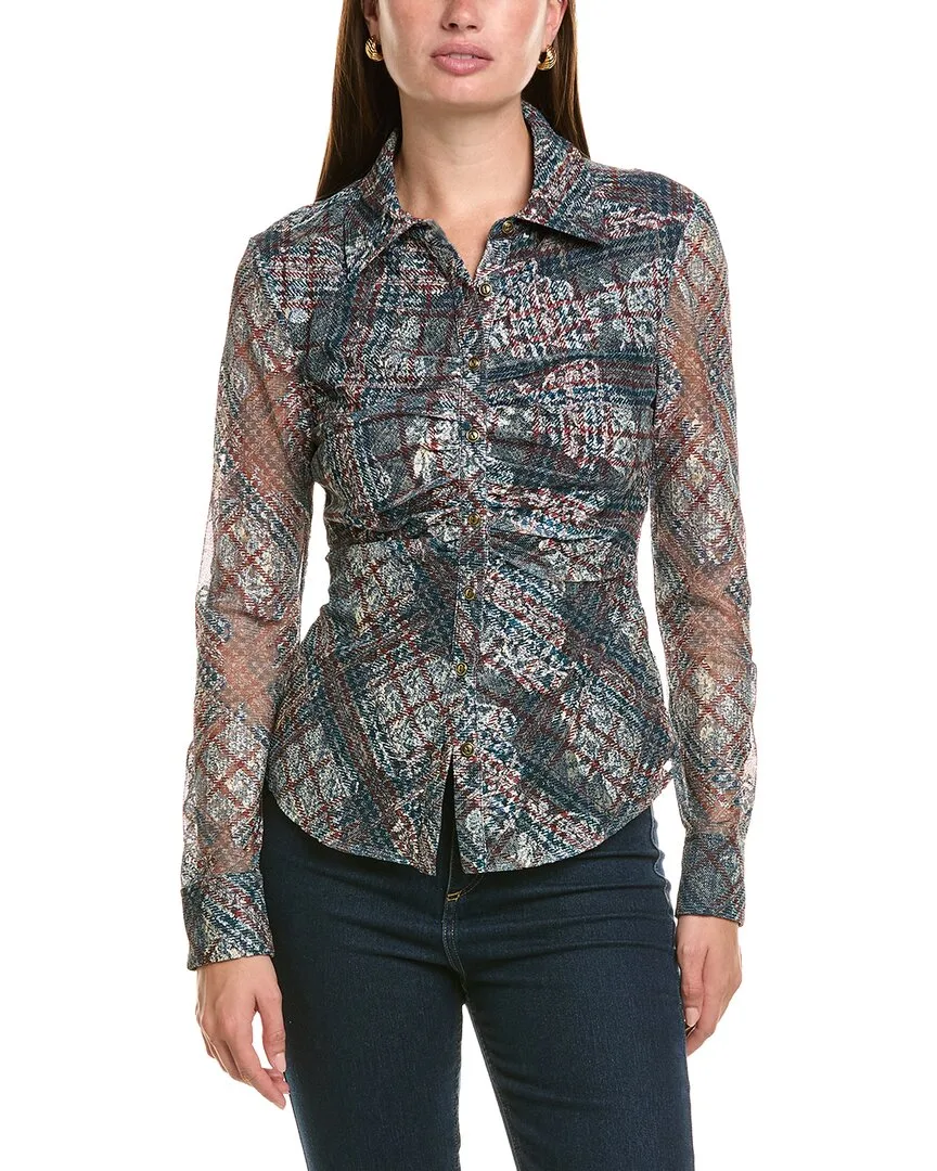Plaid Hamilton Top by Ramy Brook