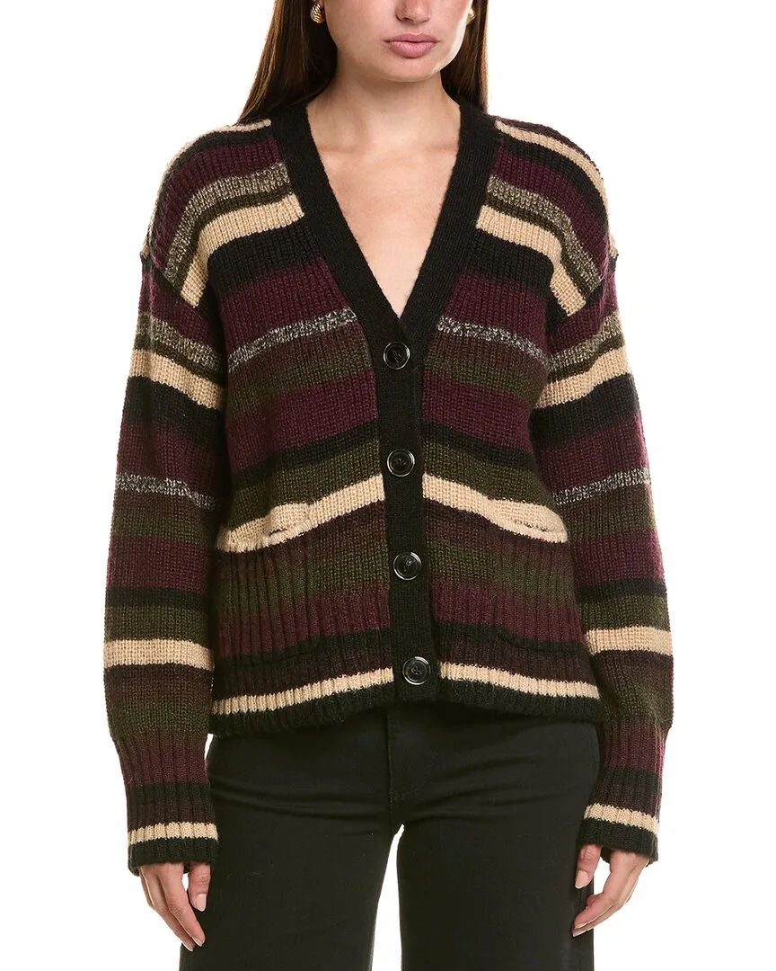 Caroline Mohair & Wool-Blend Cardigan by Ramy Brook