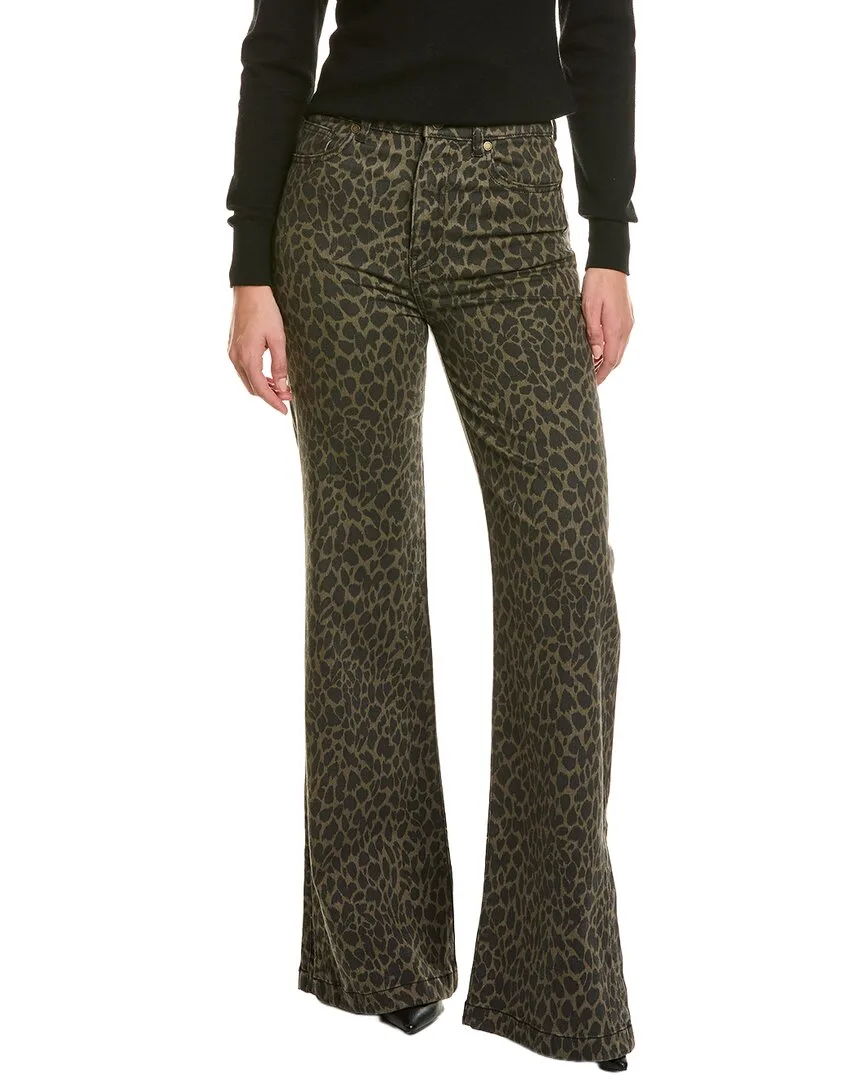 Printed Tyra Straight Jean by Ramy Brook