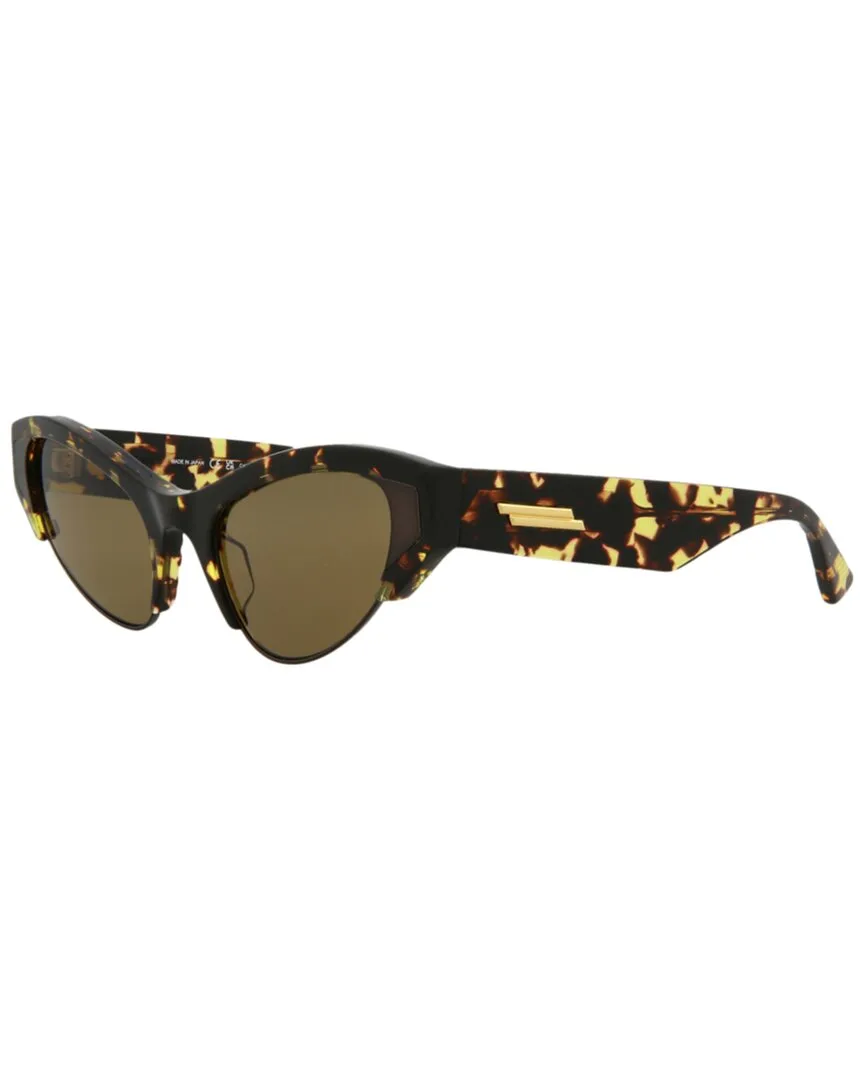 Bv1102s 53Mm Sunglasses by Bottega Veneta