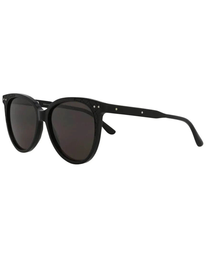 Bv0119s 55Mm Sunglasses by Bottega Veneta
