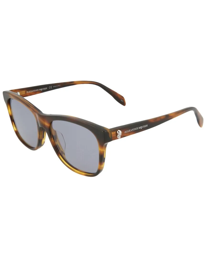 Am0158s 54Mm Sunglasses by Alexander McQueen