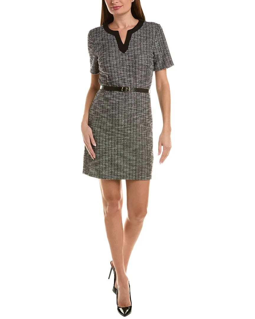 Tweed Mini Dress by Sharagano