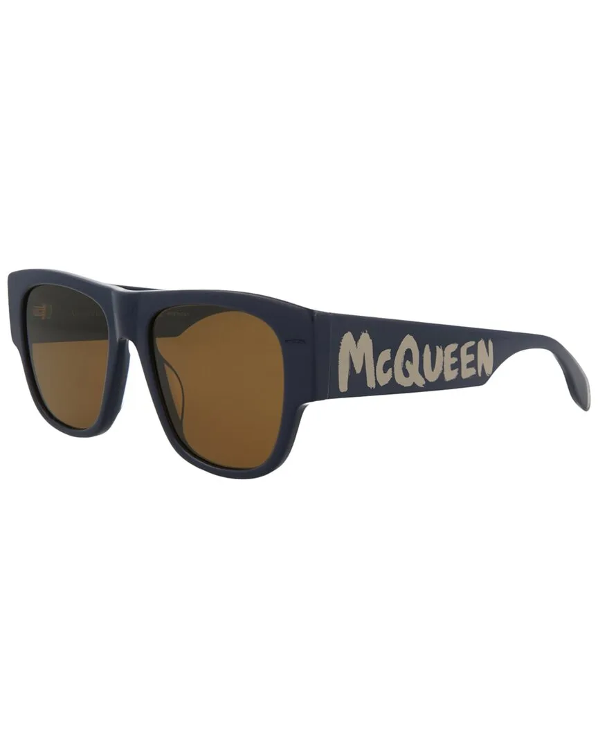 Am0328s 54Mm Sunglasses by Alexander McQueen
