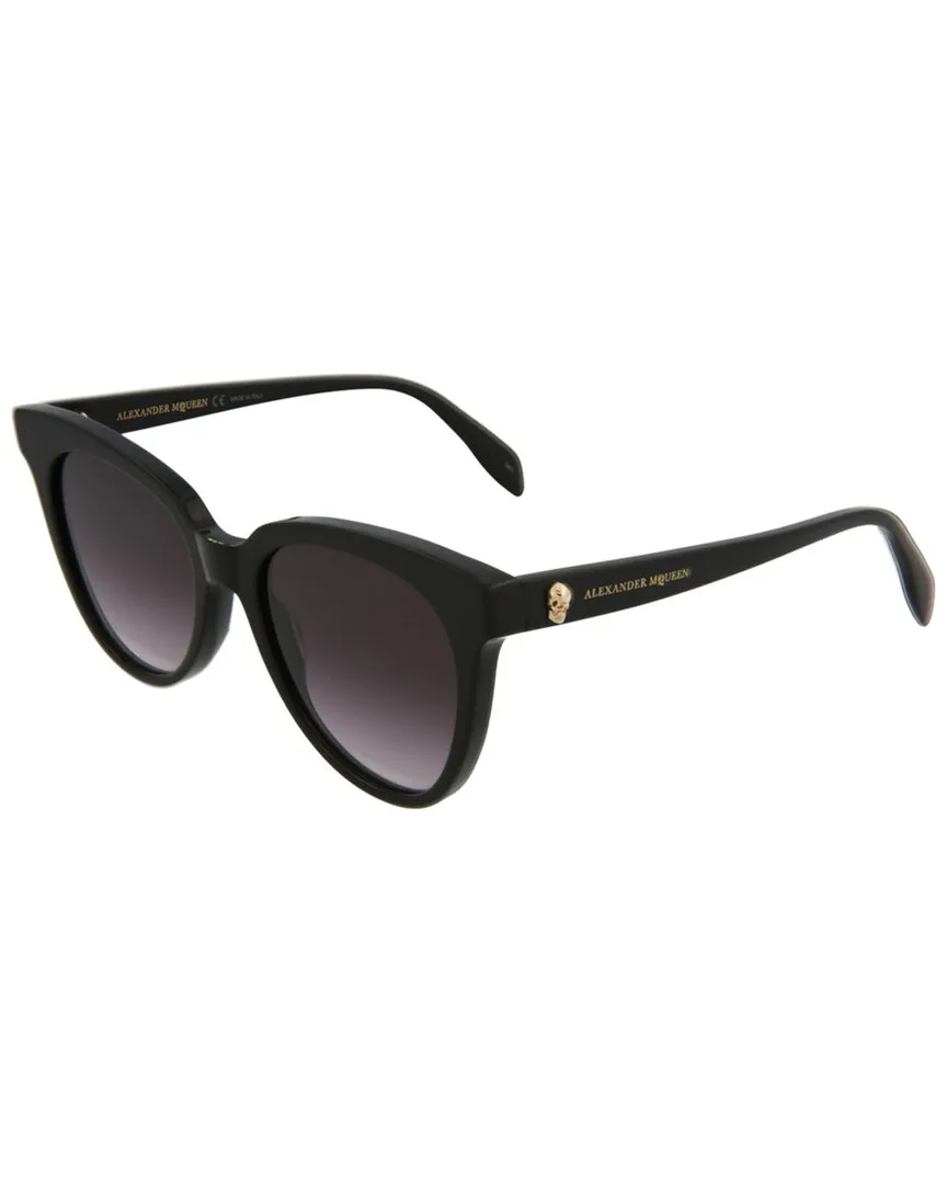 Am0159s 53Mm Sunglasses by Alexander McQueen