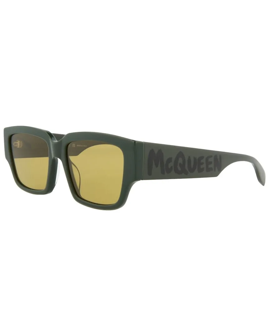 Am0329s 56Mm Sunglasses by Alexander McQueen