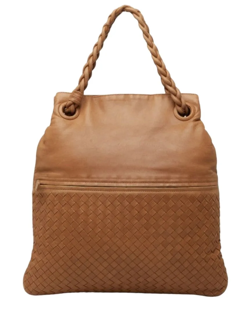 Brown Others Julie Tote (authentic Pre-Loved) by Bottega Veneta