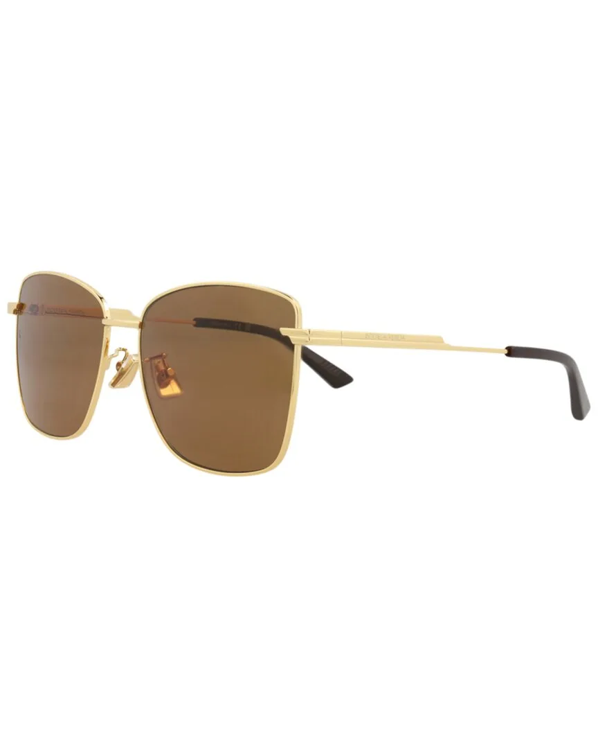 Bv1237s 57Mm Sunglasses by Bottega Veneta