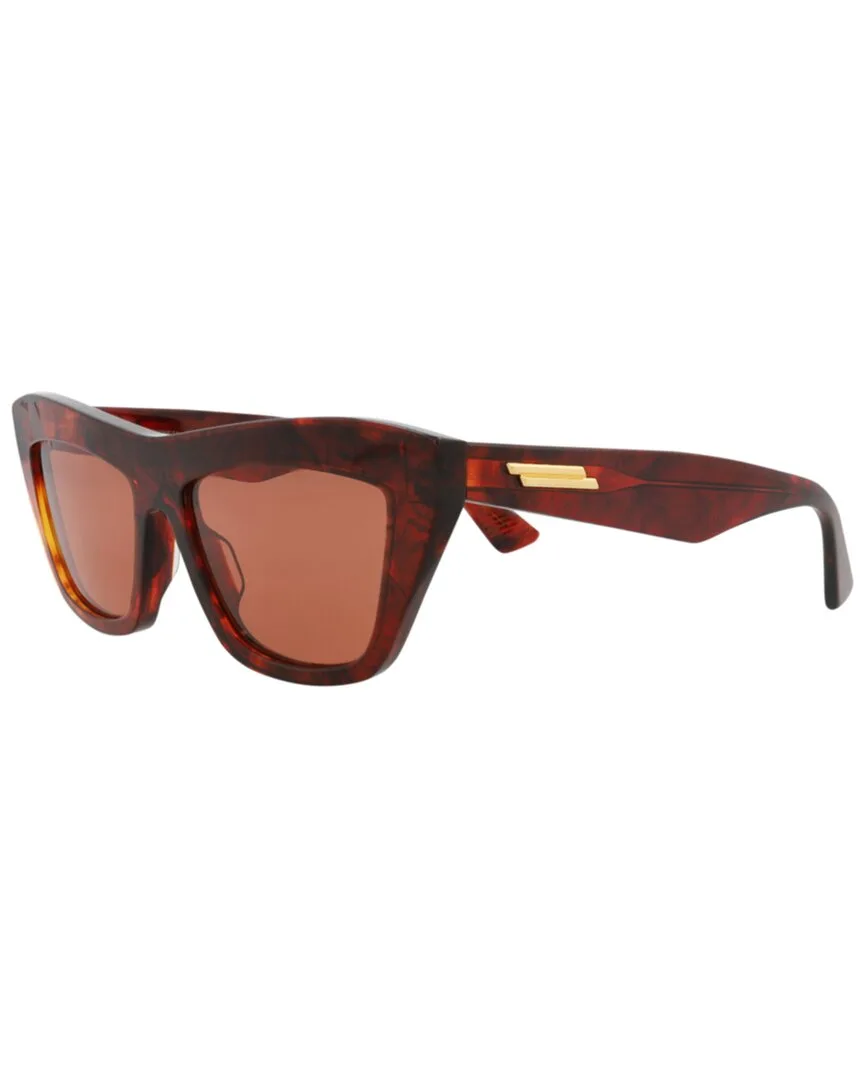 Bv1121s 55Mm Sunglasses by Bottega Veneta