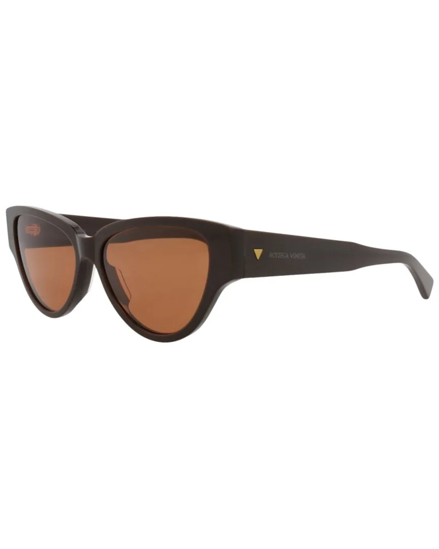 Bv1319s 56Mm Sunglasses by Bottega Veneta