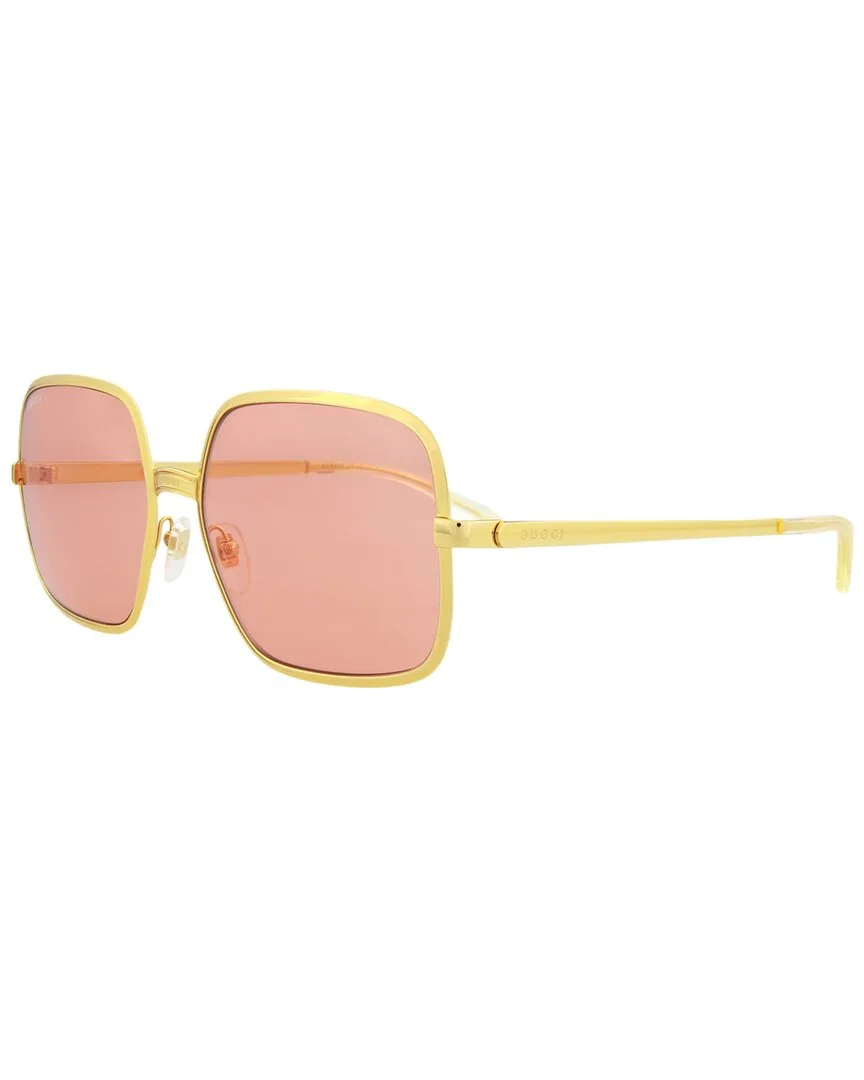 Gg1063s 60Mm Sunglasses by Gucci