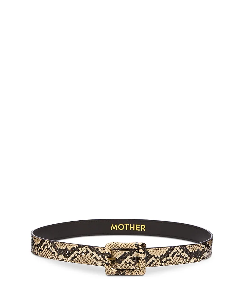 The Constrictor Faux Leather Belt by MOTHER