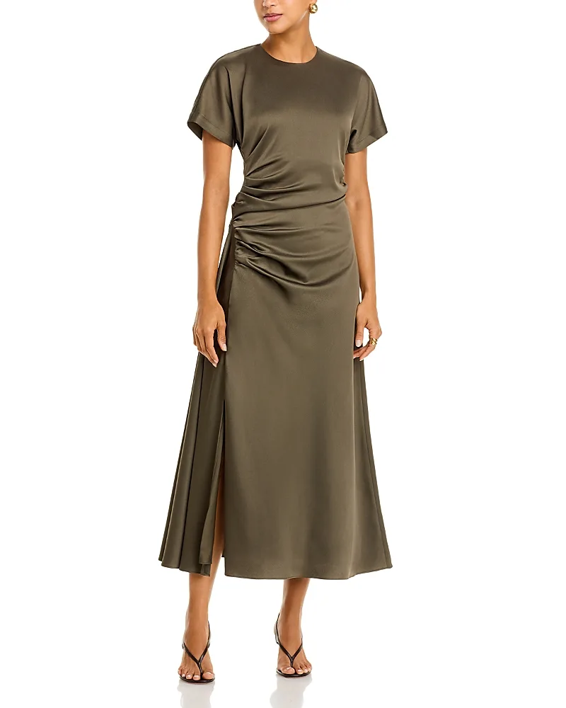 Marabella Draped Midi Dress by Simkhai