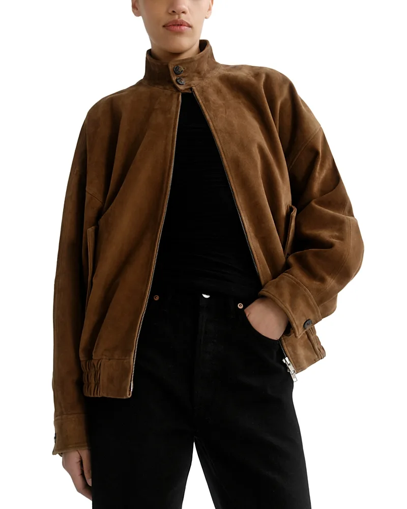 Blair Suede Jacket by AGOLDE