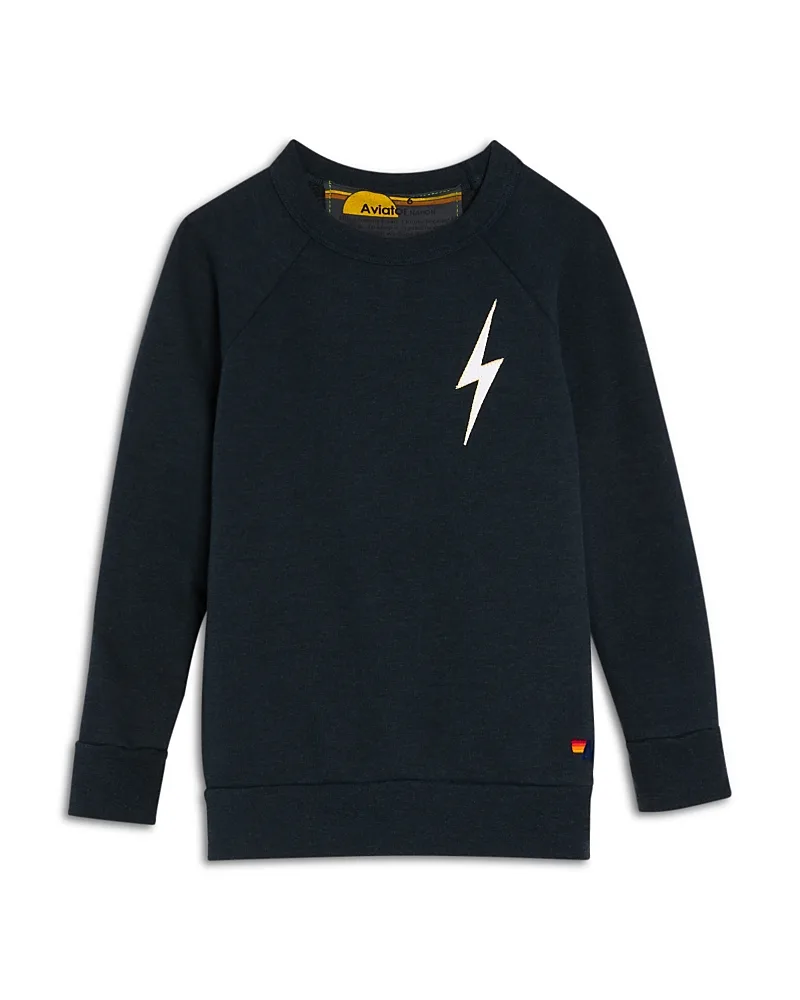 Bolt Stitch Crewneck Sweatshirt by Aviator Nation