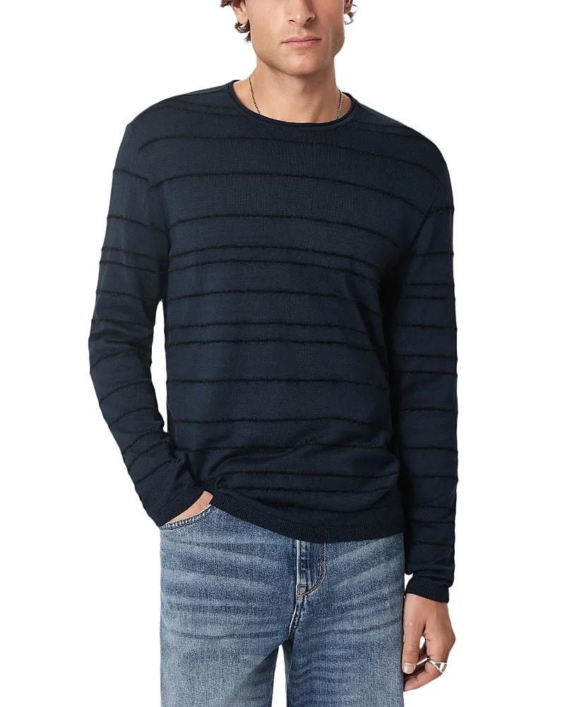 Everly Textured Stripe Sweater by John Varvatos