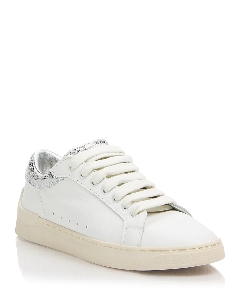 Alexander McQueen Axle 90 Leather Low Top Sneakers by Mcqueen