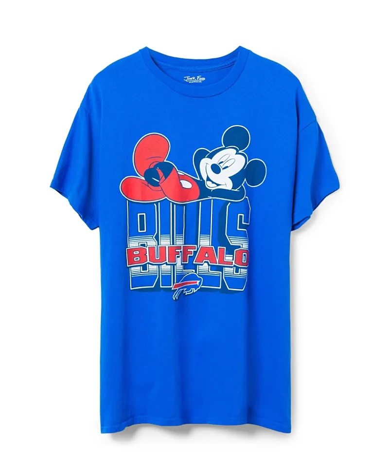 Buffalo Bills Mickey Kick Back Tee