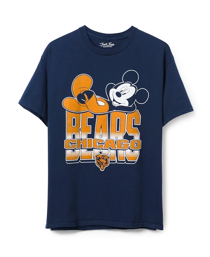 Chicago Bears Mickey Kick Back Tee by Junk Food