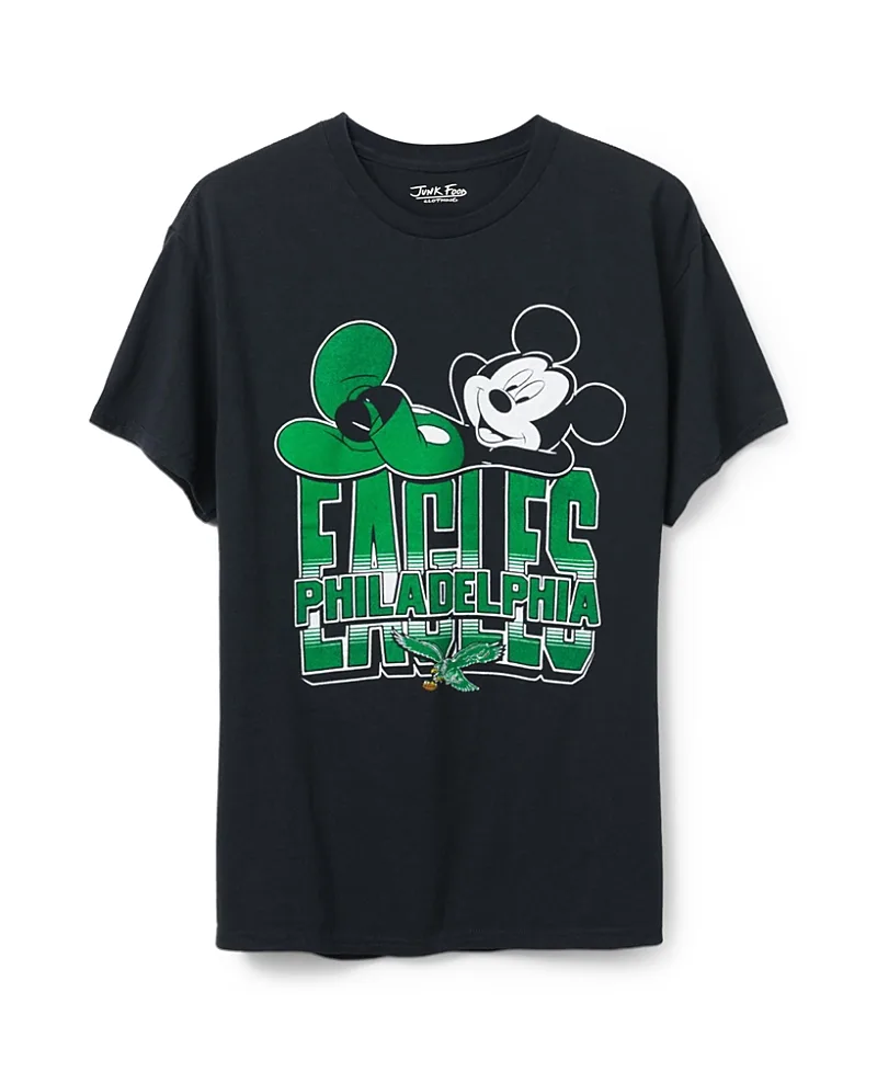 Philadelphia Eagles Mickey Kick Back Tee by Junk Food