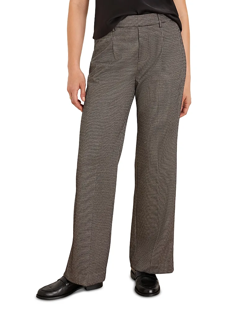 Tremont Wide Leg Tweed Trousers by Nic+Zoe