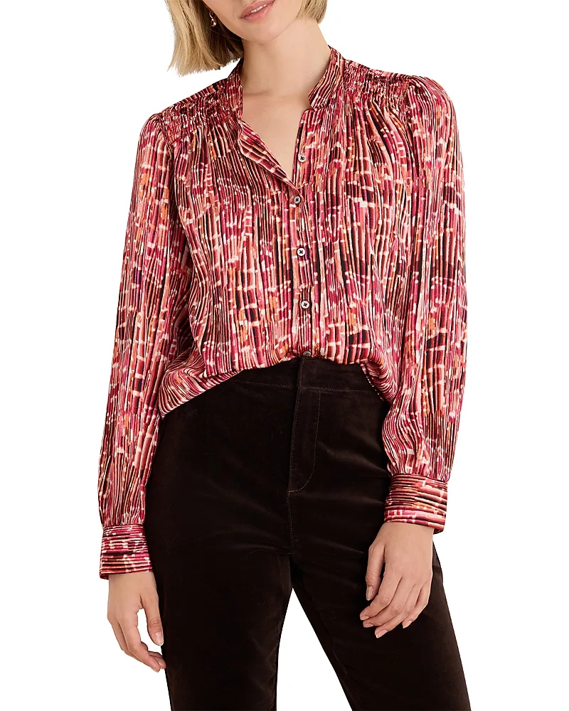 Origami Pleat Shirt by Nic+Zoe