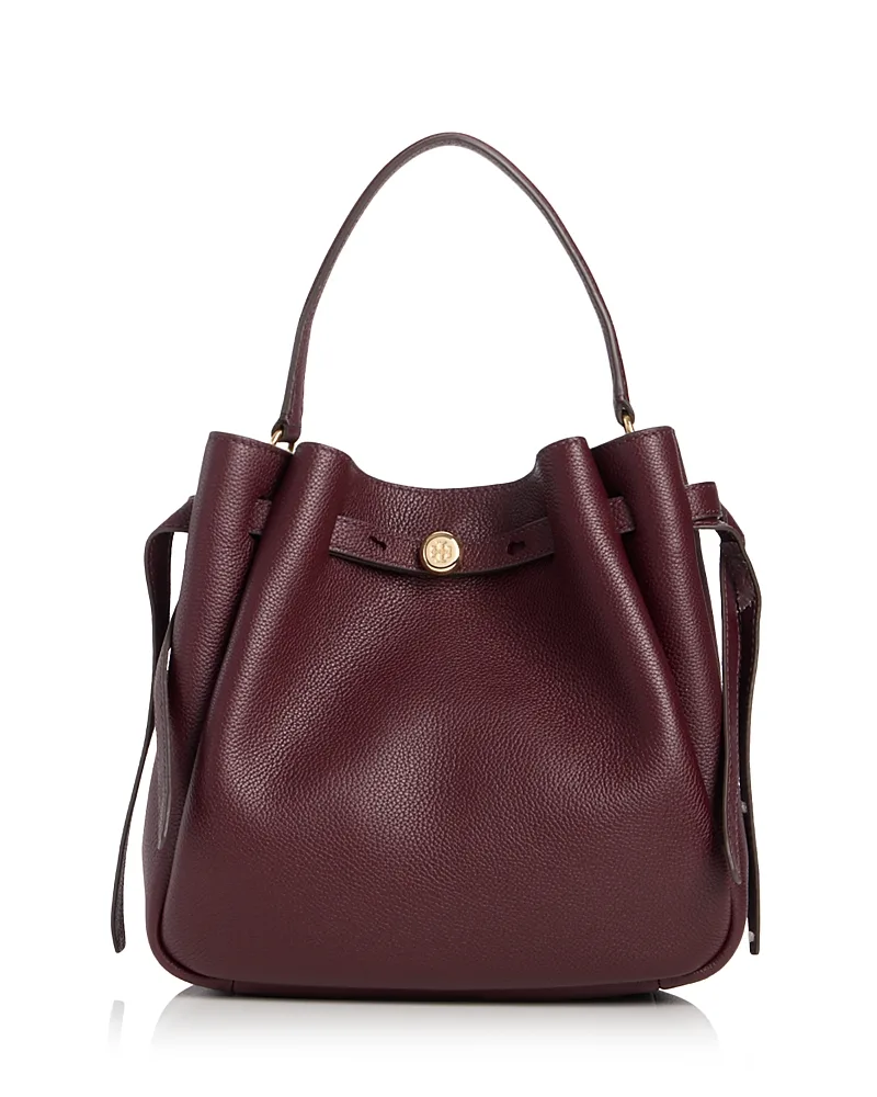 Romy Leather Bucket Bag by Tory Burch