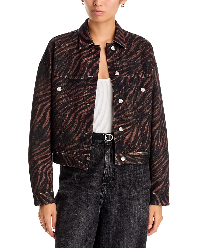 Miramar Printed Trucker Jacket by rag & bone