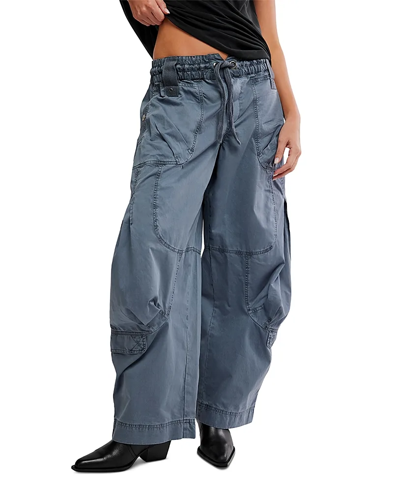 Onset Parachute Pants - Steel by Free People